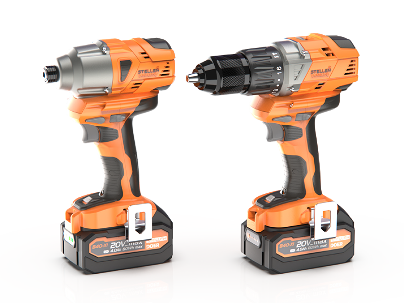 [C-HDID1] Brushless Hammer Drill & Impact Driver Combo
